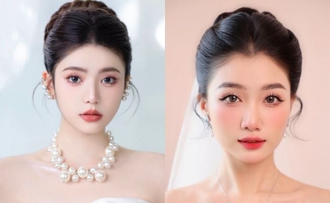 Kiểu tóc cô dâu đẹp, xu hướng, phù hợp với từng gương mặt