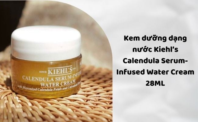 Kem Dưỡng Da Ban Đêm Dạng Nước Kiehl's Calendula Serum-Infused Water Cream 28ML