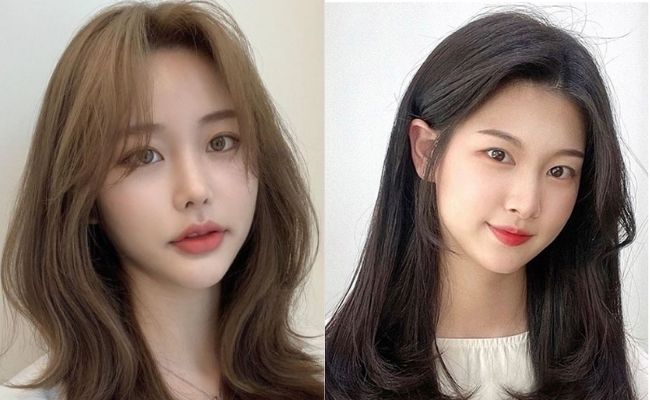 kiểu tóc mái cho mặt dài