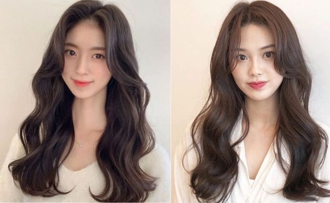 Uốn gợn sóng tóc dài