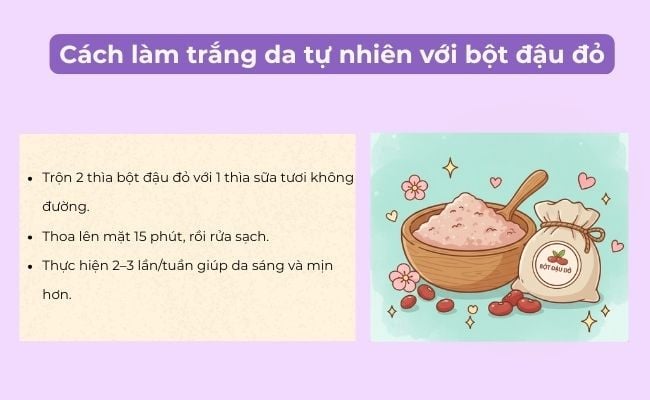 Cách làm trắng da nhanh nhất trong 1 tuần
