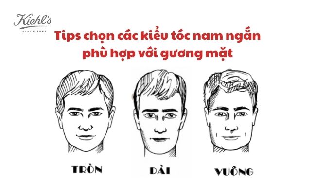 Tips chọn các kiểu tóc nam ngắn phù hợp với gương mặt