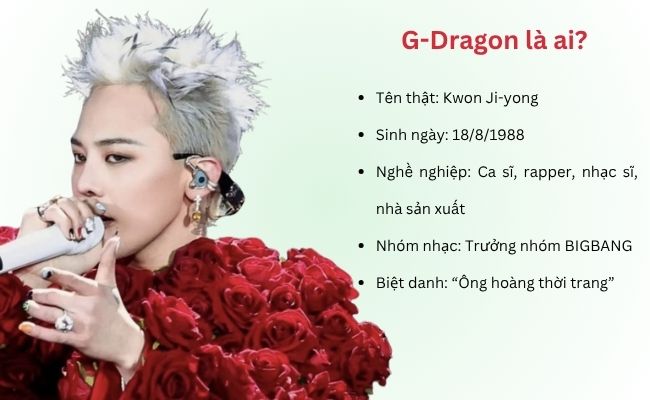 G-Dragon là ai?
