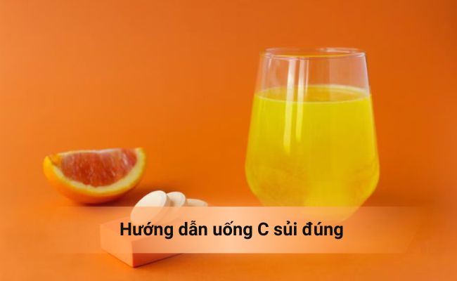 Hướng dẫn uống C sủi đúng