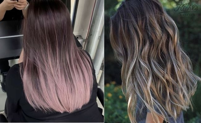 Tóc nhuộm màu ombre