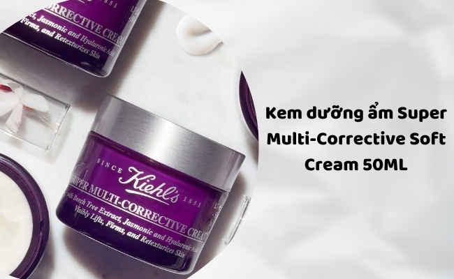 Kem Dưỡng Ngăn Ngừa Lão Hóa Da Toàn Diện Kiehl's Super Multi-Corrective Cream