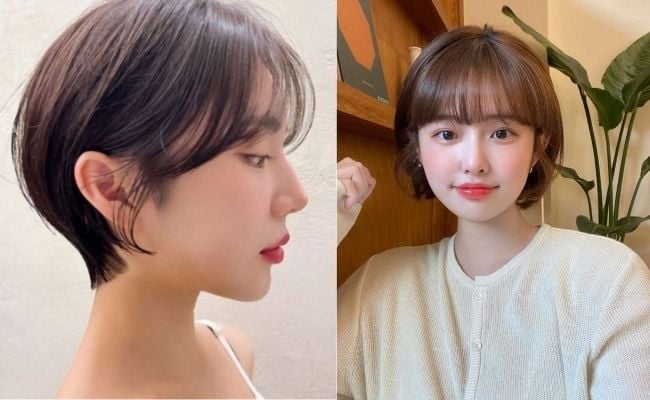 Tóc tomboy mái phồng