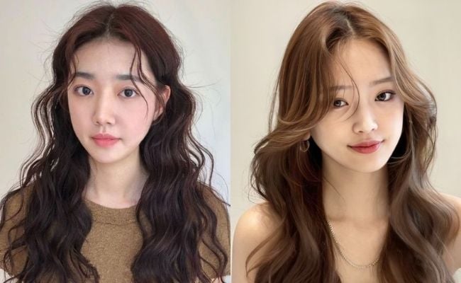 kiểu tóc mái cho mặt dài