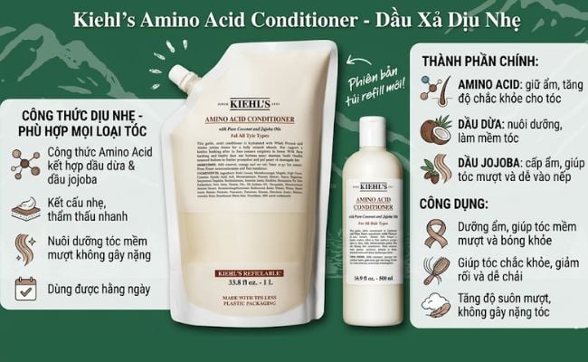 Dầu xả Kiehl’s Amino Acid Conditioner
