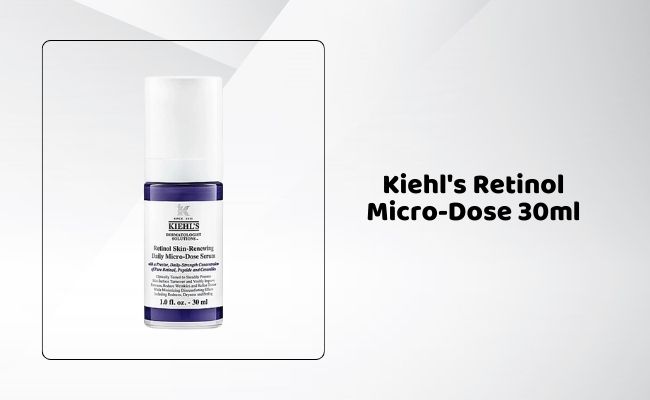 Serum Kiehl's Retinol Micro-Dose 30ml Sạch Mụn, Mờ Thâm