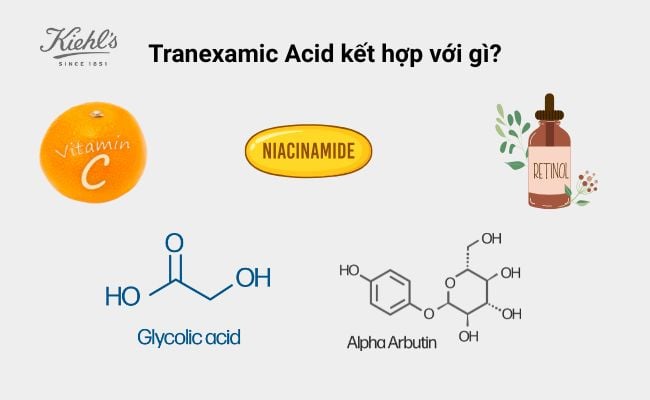 Tranexamic Acid kết hợp với gì?