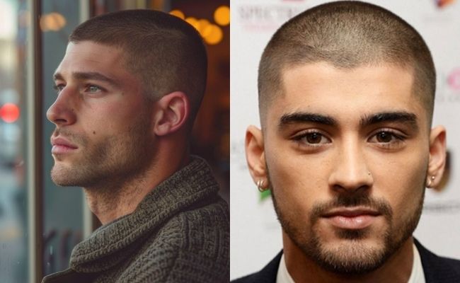 Tóc húi cua Butch đơn giản