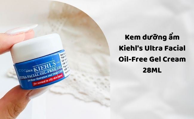 Kem Dưỡng Ban Đêm Kiềm Dầu Kiehl's Ultra Facial Oil-Free Gel Cream 28ML
