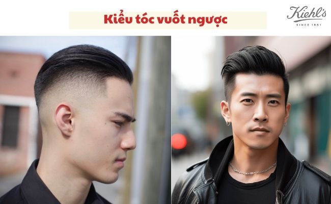Kiểu tóc nam vuốt ngược