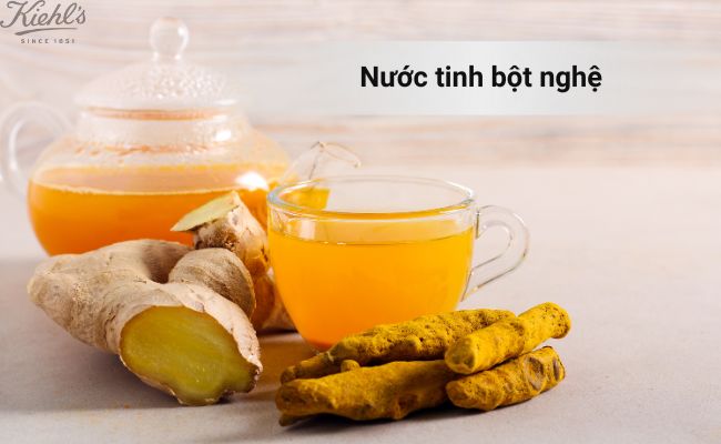 Nước tinh bột nghệ làm mát gan