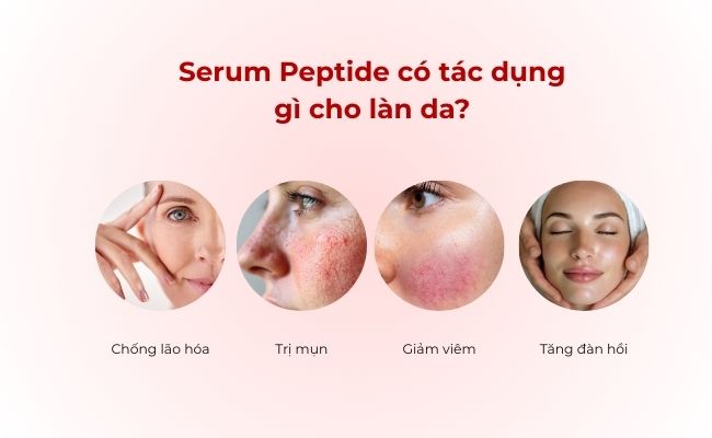 Serum Peptide có tác dụng gì cho làn da?
