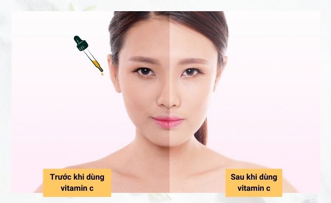 Vitamin C tác động trực tiếp đến sắc tố da, giúp làm đều màu và giảm thâm sạm