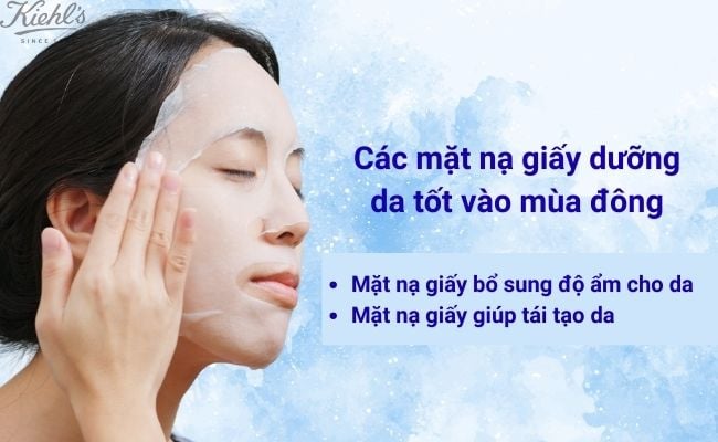 Những loại mặt nạ giấy dưỡng da tốt vào mùa đông