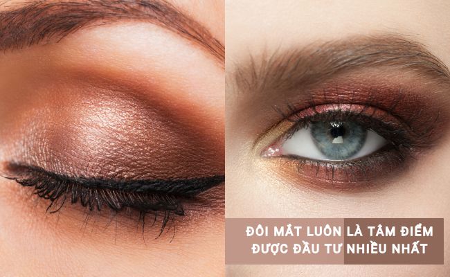 Make up tone Tây quyến rũ cho mắt