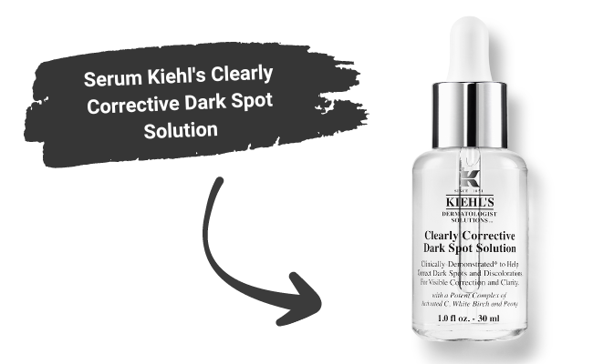 Serum Kiehl's Clearly Corrective Dark Spot Solution giúp mờ thâm mụn & đều màu