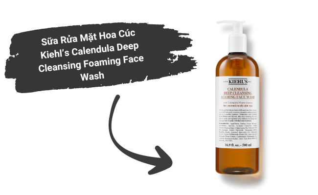 Sữa rửa mặt hoa cúc Calendula Deep Cleansing Foaming Face Wash