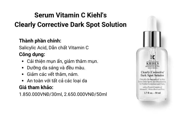 Serum Vitamin C Kiehl's Clearly Corrective Dark Spot Solution