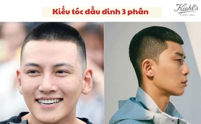 Kiểu tóc nam “đầu đinh” 3 phân