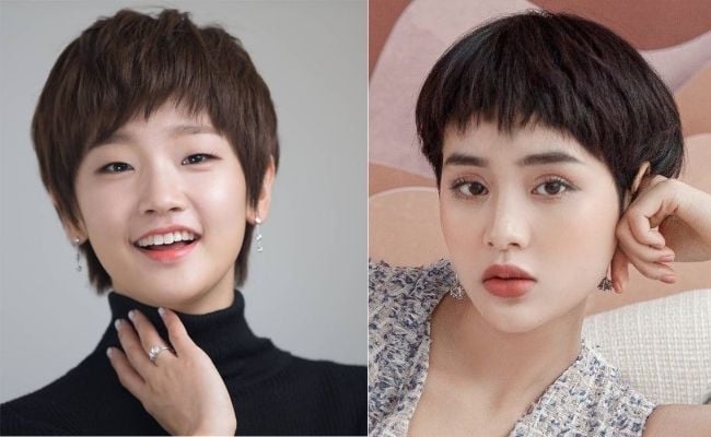 Tóc tomboy đầu nấm