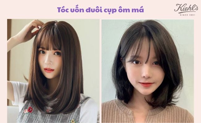 Top kiểu tóc cho mặt tròn gọn, xinh xắn