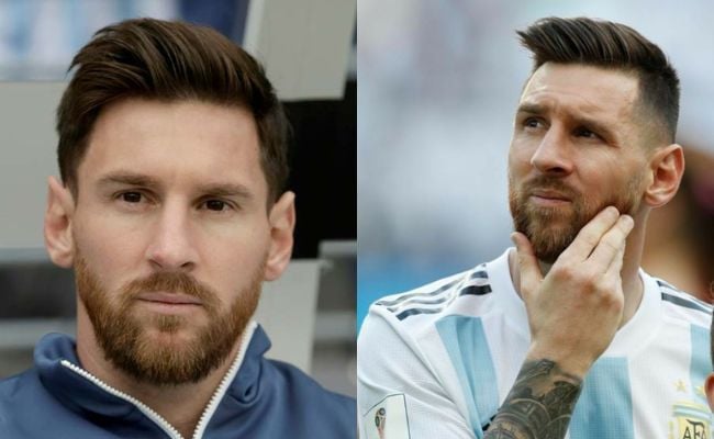 Kiểu tóc undercut vuốt ngược huyền thoại của Lionel Messi