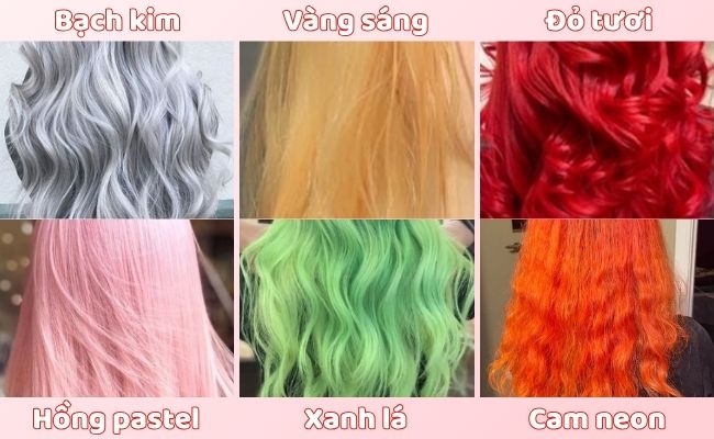 Những màu tóc cho da ngăm nên tránh