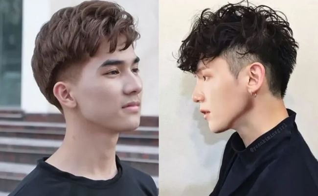 mẫu uốn tóc layer nam đẹp và hot trend