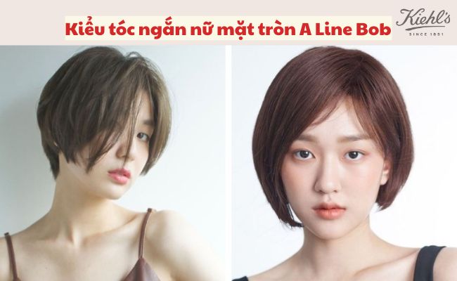 các kiểu tóc ngắn cho mặt tròn giúp che khuyết điểm hot nhất