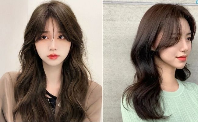 Tóc layer uốn sóng nước