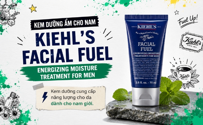 Kem dưỡng ẩm Kiehl's Facial Fuel Energizing Moisture Treatment For Men