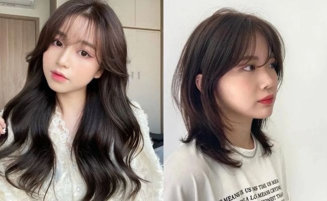 Kiểu tóc mái bay thưa