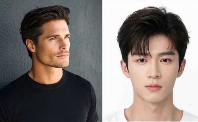 Kiểu tóc nam đẹp Side Part