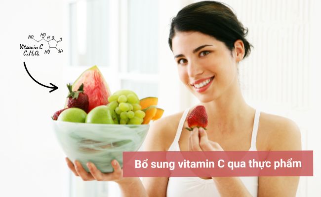 Cách sử dụng vitamin C chăm sóc da mặt 1