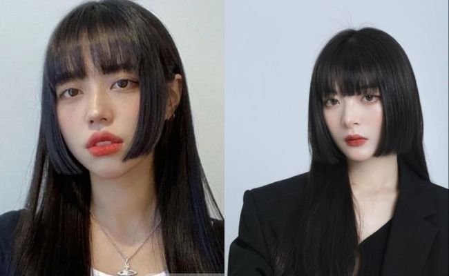 Kiểu tóc Hime Momo Twice