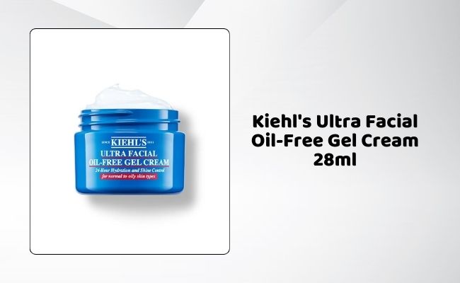 Kem Dưỡng Cấp Ẩm Kiềm Dầu Kiehl's Ultra Facial Oil-Free Gel Cream Không Bóng Nhờn Suốt 24H 28ml

