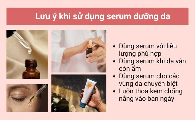 Thoa serum đúng liều lượng cần thiết