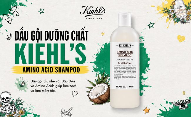Dầu gội chăm sóc tóc Kiehl's Amino Acid Shampoo