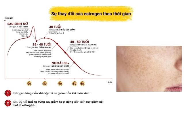 Nguyên nhân gây nám hỗn hợp trên da có thể xuất phát từ bên trong và bên ngoài cơ thể