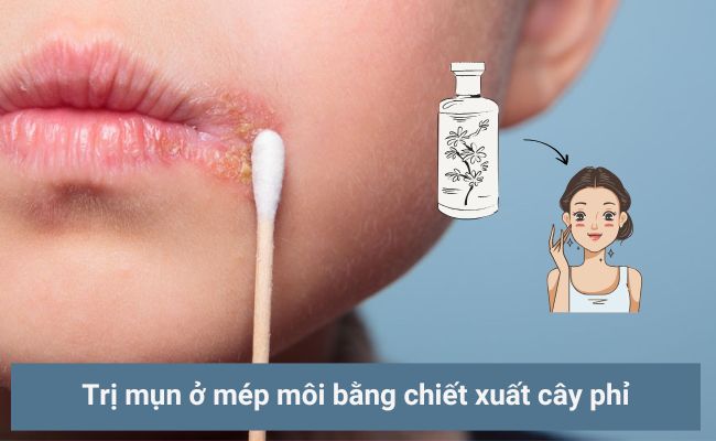 Các cách trị mụn ở mép môi hiệu quả nhanh chóng 1