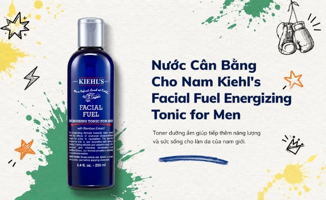 Nước Cân Bằng Cho Nam Kiehl's Facial Fuel Energizing Tonic For Men