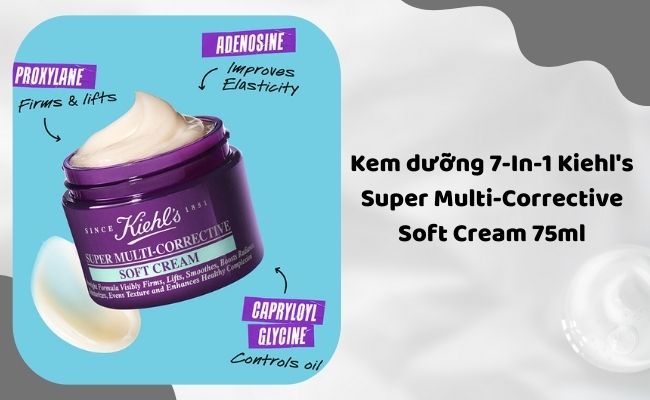 Kem dưỡng 7-In-1 Kiehl's Super Multi-Corrective Soft Cream 75ml