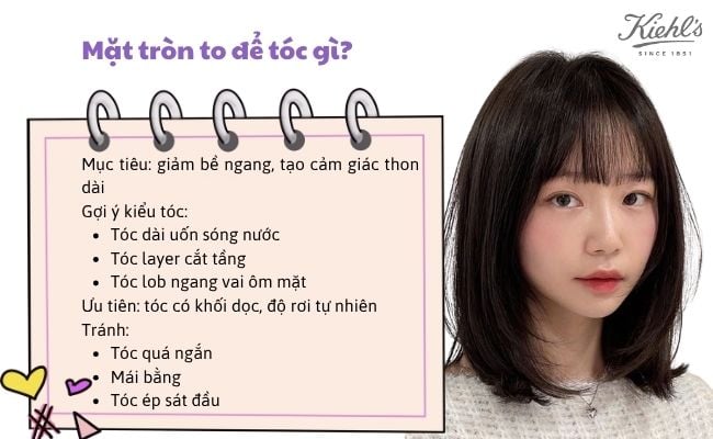 Cách chọn kiểu tóc cho mặt tròn theo khuôn mặt và dáng người 
