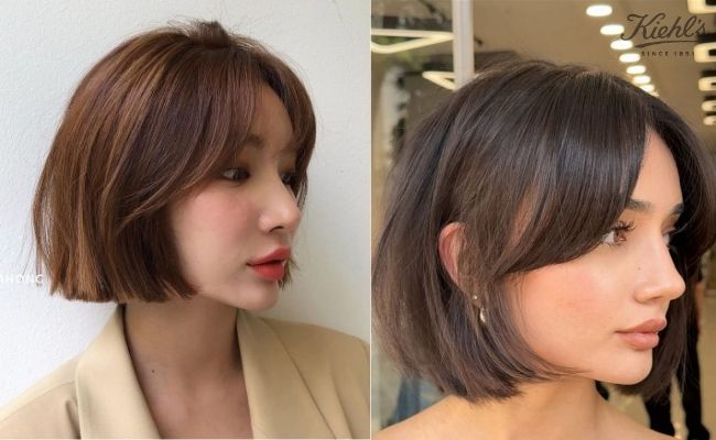 Tóc bob kết hợp mái bay