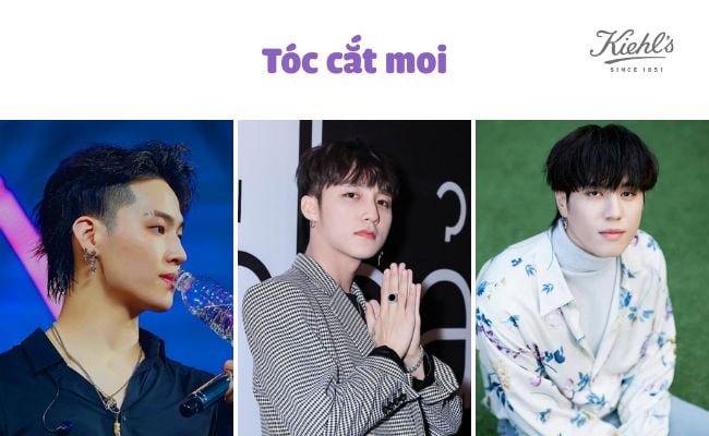 kiểu tóc nam mặt tròn béo