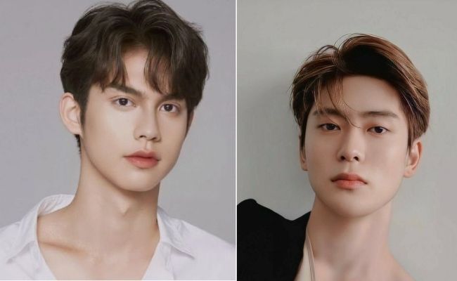 Nam da ngăm nhuộm tóc màu nâu lạnh